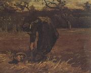 Vincent Van Gogh Peasant Woman Digging Up Potatoes (nn04) china oil painting reproduction